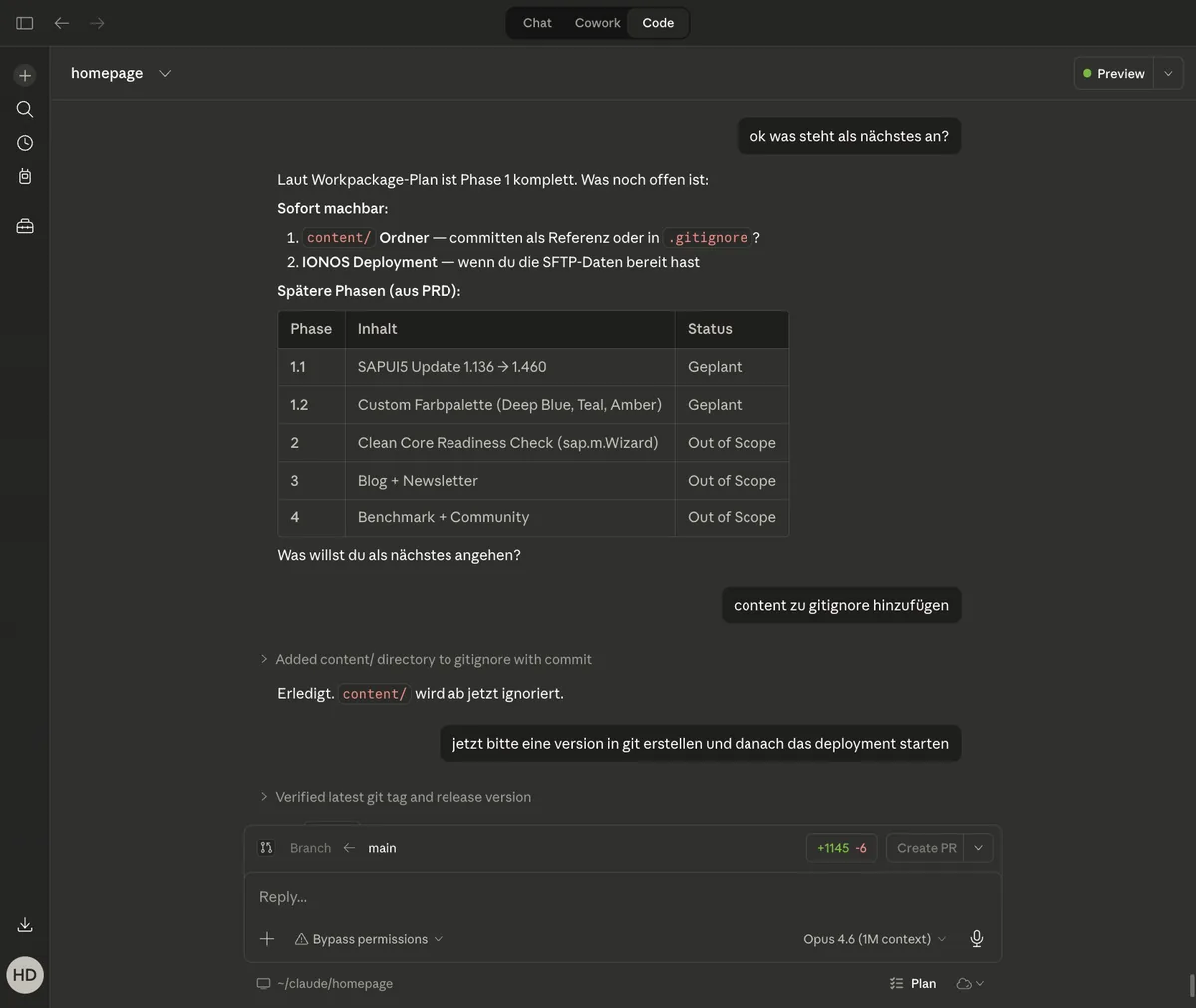 Deployment-Übersicht und Phasen-Roadmap